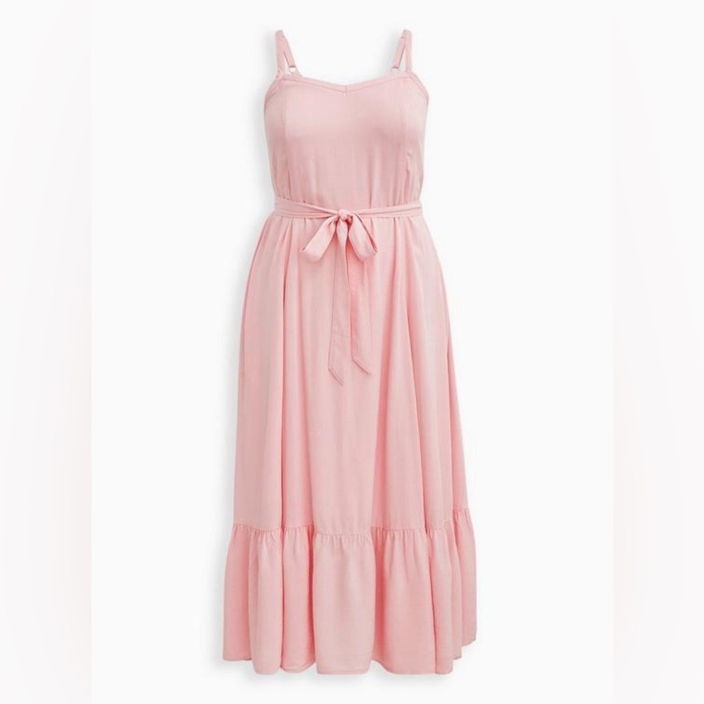 Torrid 3x Maxi Gauze Tiered Dress